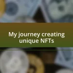 My journey creating unique NFTs